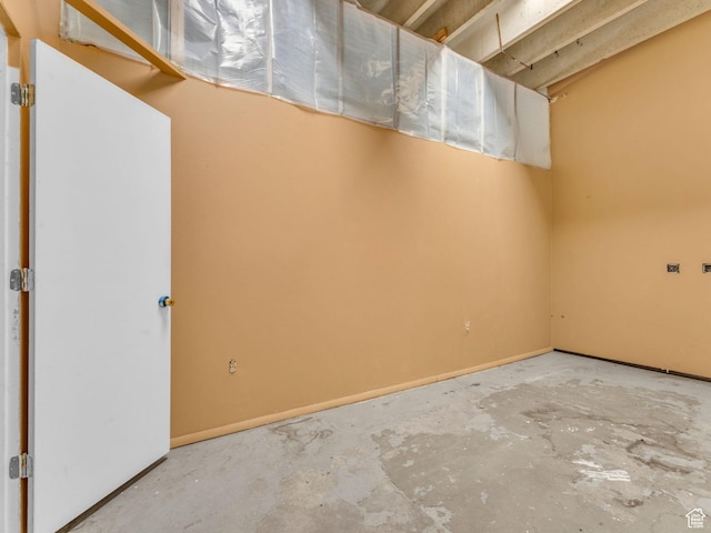 40 S Freedom Blvd, Provo, UT 84601 - unfinished below grade area featuring baseboards