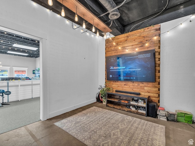 40 S Freedom Blvd, Provo, UT 84601 - living area with concrete floors