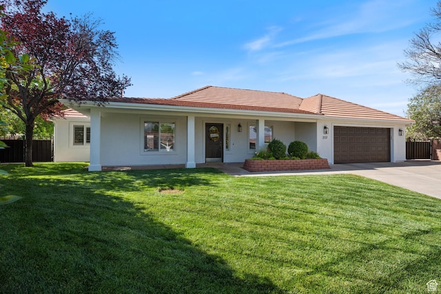 2137 E 170th Cir S, St George, UT 84790 - single story home featuring concrete driveway, an attached garage, stucco siding, and a tile roof