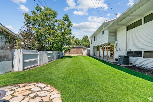 845 N 950 W, Provo, UT 84604 - view of yard with central air condition unit