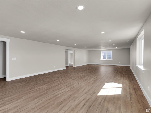 3425 W Isabel Way, West Haven, UT 84401 - spare room with recessed lighting, wood finished floors, and baseboards