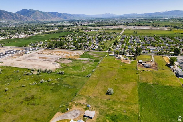 1435 W 600 S, Logan, UT 84321 - drone / aerial view of a mountain backdrop