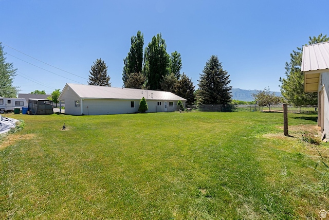 1435 W 600 S, Logan, UT 84321 - view of yard featuring a mountain view