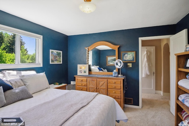 211 E 100 N, Midway, UT 84049 - bedroom featuring light carpet and baseboards