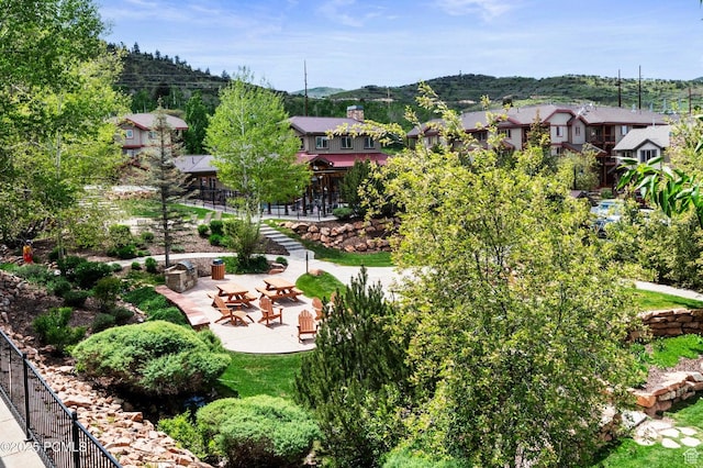 5521 N Freestyle Way, Park City, UT 84098 - view of yard with a mountain view and a residential view