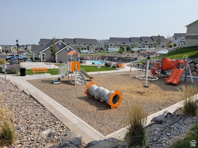 14474 Renner Ln Unit 302, Herriman, UT 84096 - community jungle gym with a residential view