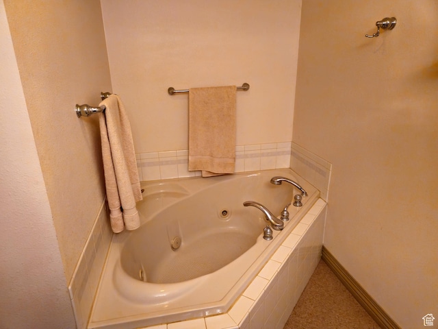 719 Adams St, Montpelier, ID 83254 - bathroom with a whirlpool tub