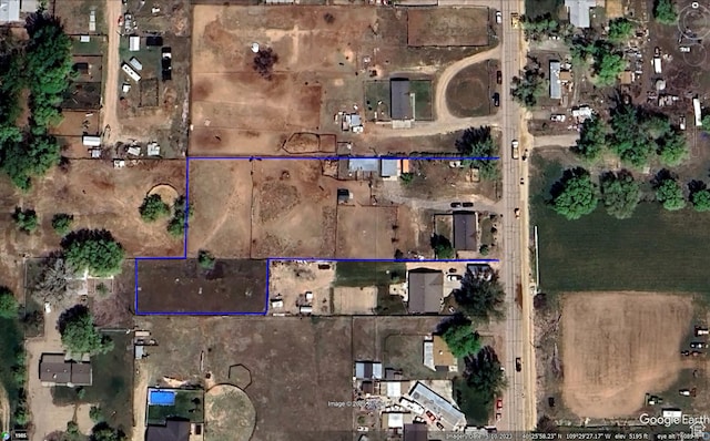 1574 S 2000 E, Vernal, UT 84078 - map / location with property parcel outlined