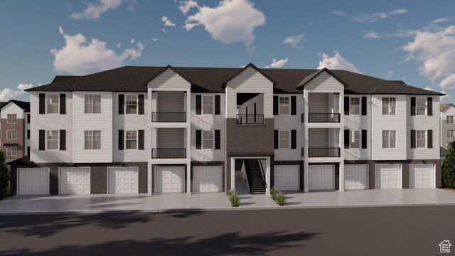4688 S 710 W Unit J304, Mapleton, UT 84664 - view of front of property featuring a garage