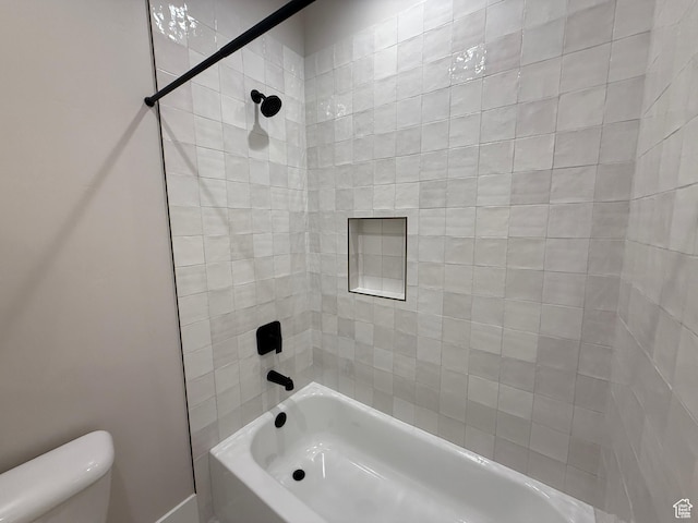 2863 E Freshet Dr, Washington, UT 84780 - full bathroom featuring toilet and  shower combination