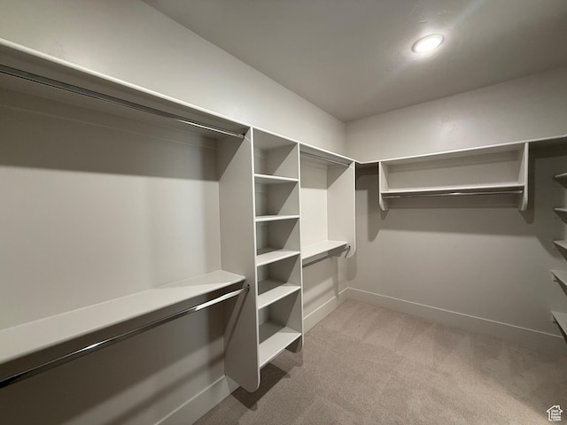 2863 E Freshet Dr, Washington, UT 84780 - walk in closet featuring light carpet