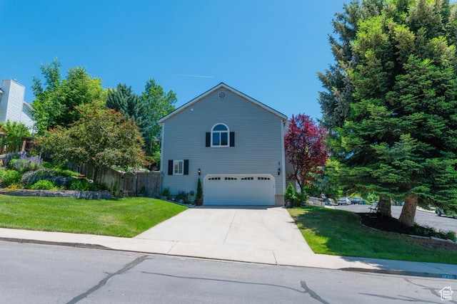 1814 N Heather Dr, Orem, UT 84097 - view of home's exterior with an attached garage and concrete driveway