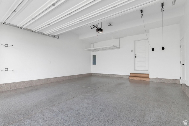 1797 N Avocet Dr, Salem, UT 84653 - garage with baseboards