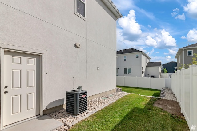 1797 N Avocet Dr, Salem, UT 84653 - view of yard featuring central AC unit
