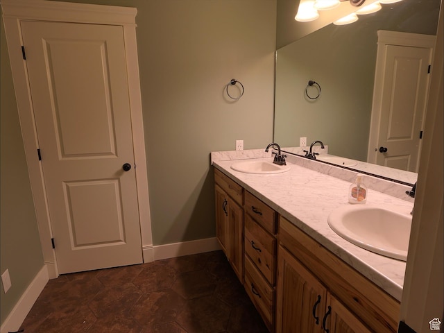 2307 Maple Leaf Dr, Cove, UT 84320 - full bath featuring double vanity and baseboards