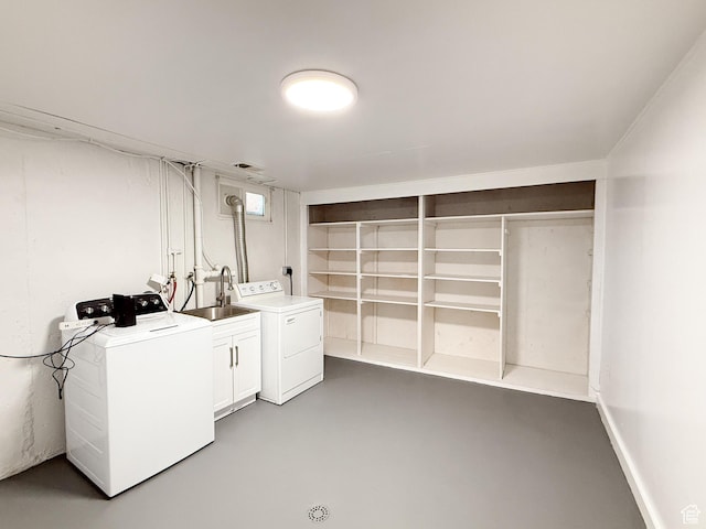 5432 S 800 E, South Ogden, UT 84405 - washroom featuring washing machine and clothes dryer and cabinet space