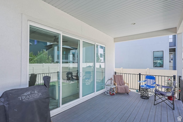 14908 S Fawley Ln, Herriman, UT 84096 - view of wooden terrace