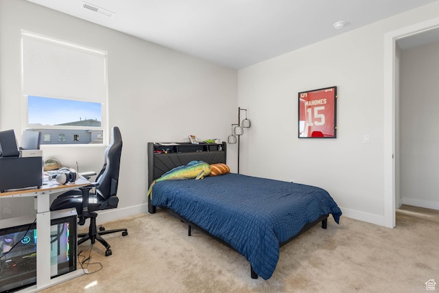 14908 S Fawley Ln, Herriman, UT 84096 - carpeted bedroom featuring baseboards and an office area