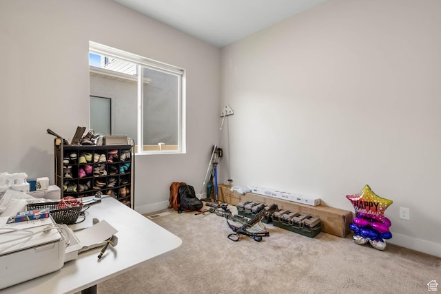14908 S Fawley Ln, Herriman, UT 84096 - home office with carpet and baseboards