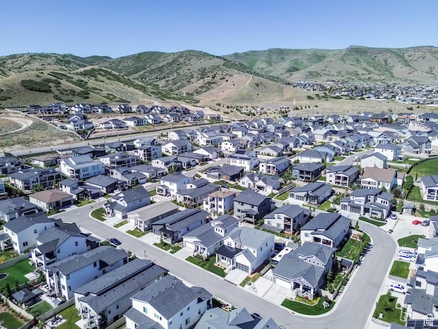 14908 S Fawley Ln, Herriman, UT 84096 - aerial view of property's location featuring nearby suburban area and mountains
