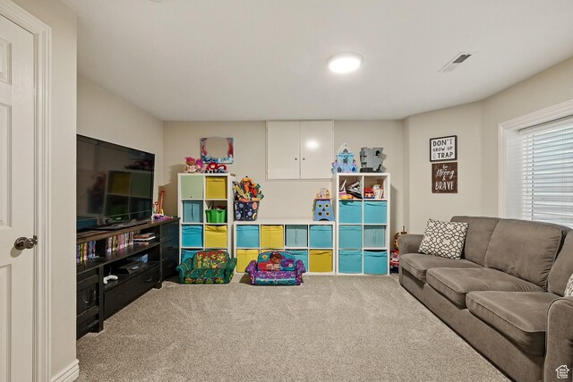 2271 W Crestview Cir, Cedar City, UT 84720 - recreation room with carpet flooring