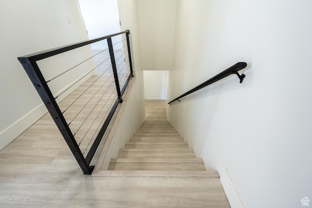 2202 S Lake St, South Salt Lake, UT 84106 - stairs with wood finished floors