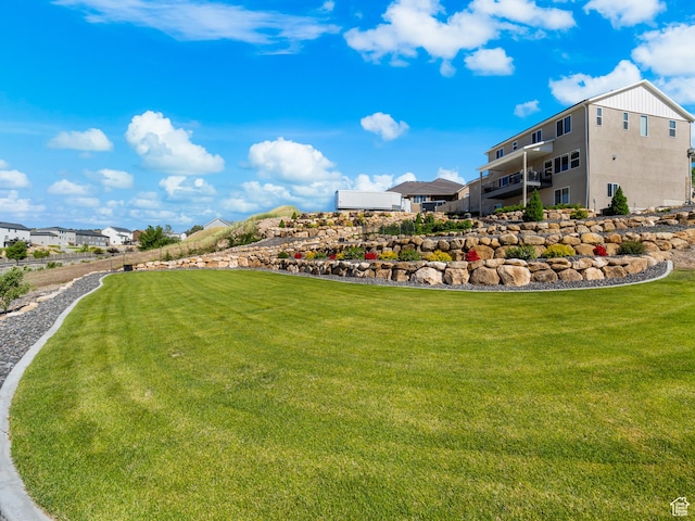 1353 Sageberry Dr, Santaquin, UT 84655 - view of property's community featuring a lawn