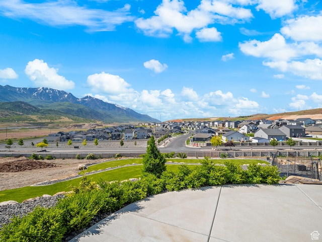 1353 Sageberry Dr, Santaquin, UT 84655 - view of mountain backdrop featuring nearby suburban area