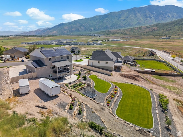 1353 Sageberry Dr, Santaquin, UT 84655 - bird's eye view of mountains