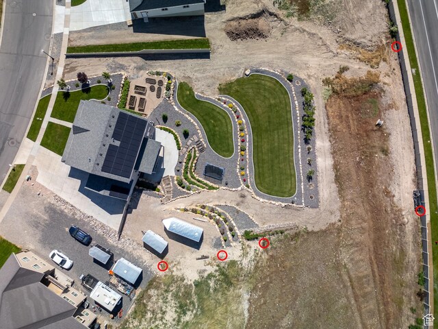 1353 Sageberry Dr, Santaquin, UT 84655 - aerial view of property and surrounding area