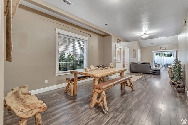 3094 E Somerset Dr, Spanish Fork, UT 84660 - dining space featuring wood finished floors and baseboards