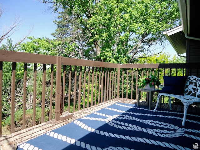 783 N Highland Blvd, Brigham City, UT 84302 - view of wooden terrace