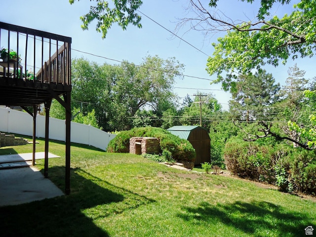 783 N Highland Blvd, Brigham City, UT 84302 - view of yard featuring a deck