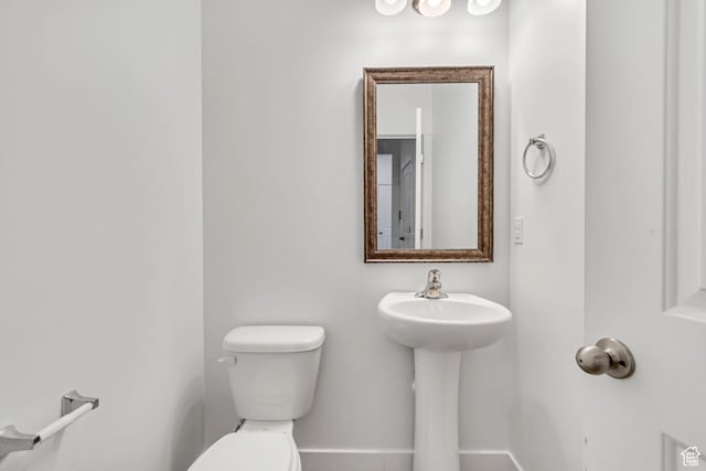 3800 W 560 N Unit 509, Lehi, UT 84043 - bathroom with toilet and baseboards