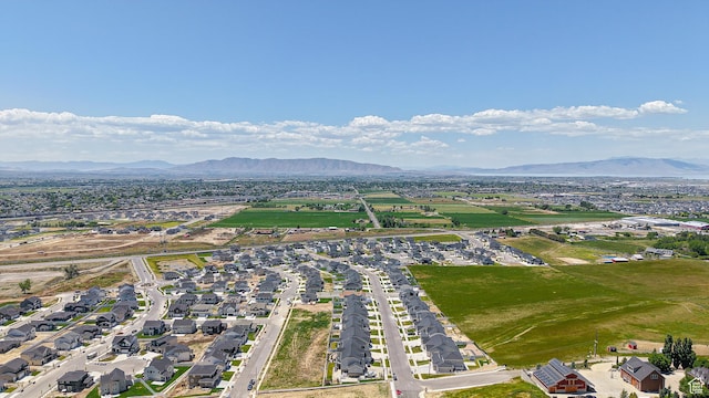 833 N Union Bench Dr W Unit 62, Mapleton, UT 84664 - aerial view of residential area featuring a mountainous background