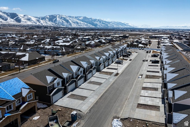 636 S 85 E Unit 6, Smithfield, UT 84335 - aerial perspective of suburban area with a mountain backdrop
