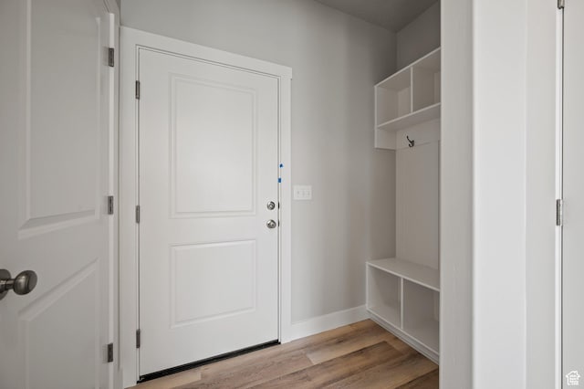 636 S 85 E Unit 6, Smithfield, UT 84335 - mudroom featuring light wood finished floors and baseboards