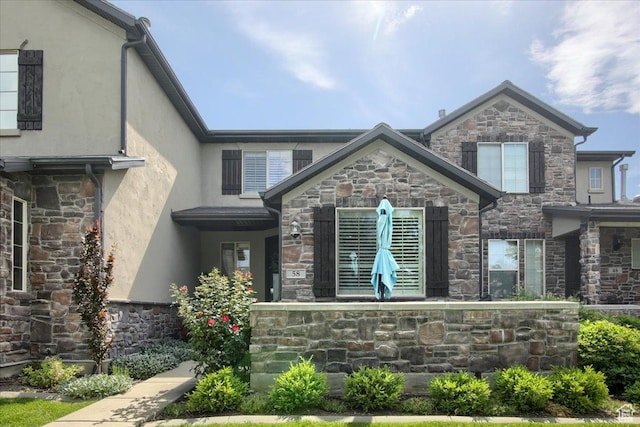 58 N 285 W, Centerville, UT 84014 - view of front of property featuring stone siding and stucco siding