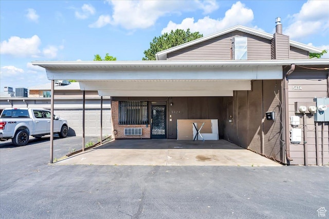 5424 S 850 E, South Ogden, UT 84405 - view of front of property with central AC unit