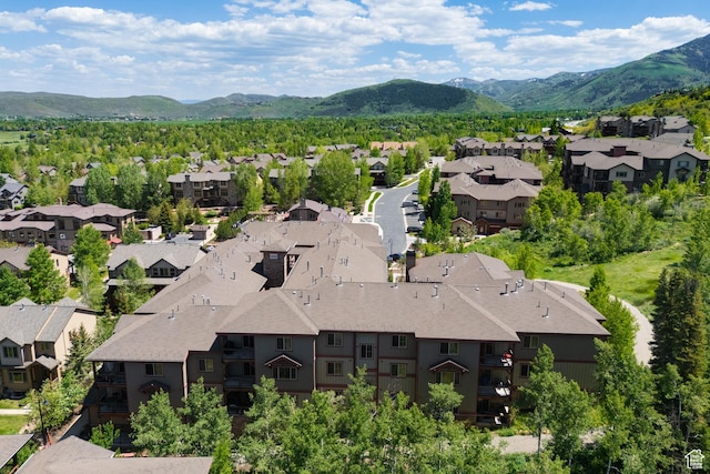 5519 Lillehammer Ln Unit 1307, Park City, UT 84098 - aerial perspective of suburban area with a mountainous background