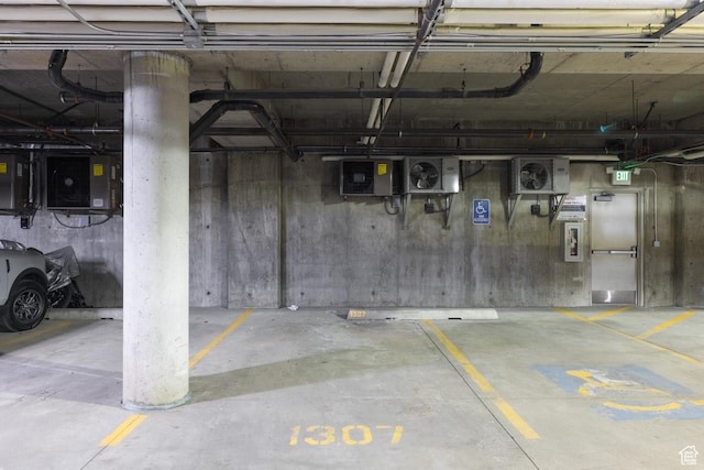 5519 Lillehammer Ln Unit 1307, Park City, UT 84098 - parking garage with ac unit