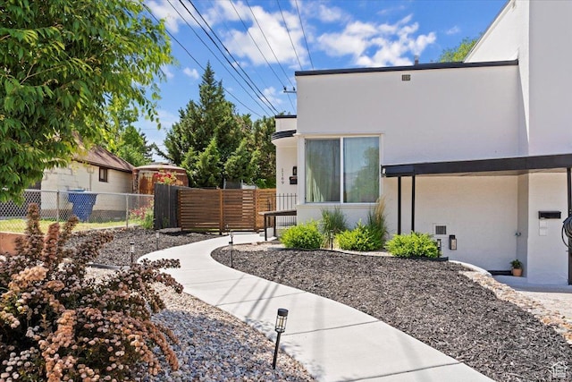 1167 29th St, Ogden, UT 84403 - view of side of home with stucco siding