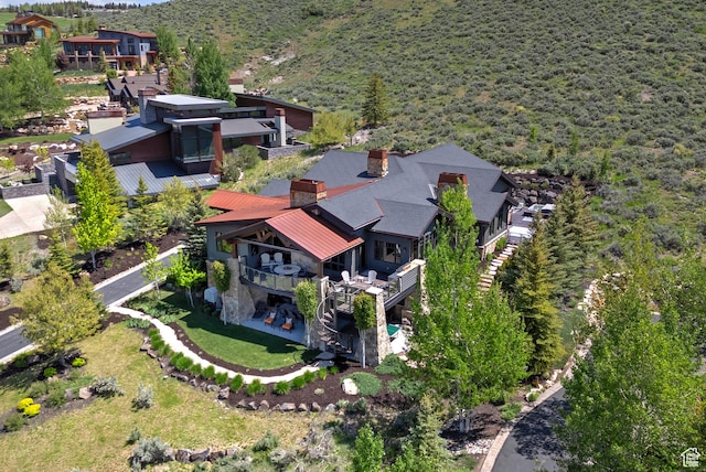 3428 Westview Trl, Park City, UT 84098 - view from above of property