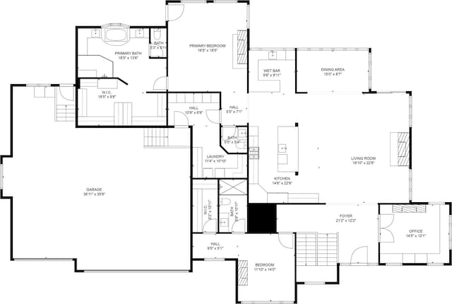 3428 Westview Trl, Park City, UT 84098 - floor plan / room layout