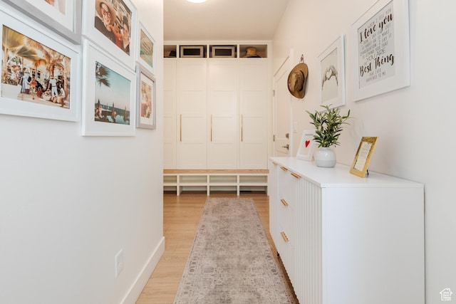 611 E 400 N, Providence, UT 84332 - hallway featuring light wood finished floors