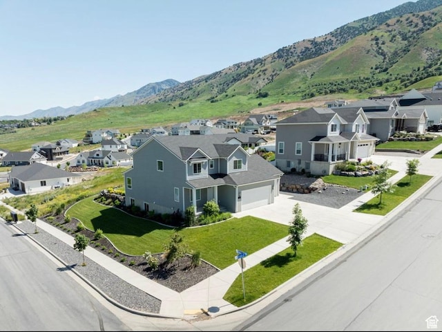 611 E 400 N, Providence, UT 84332 - aerial view of residential area featuring mountains