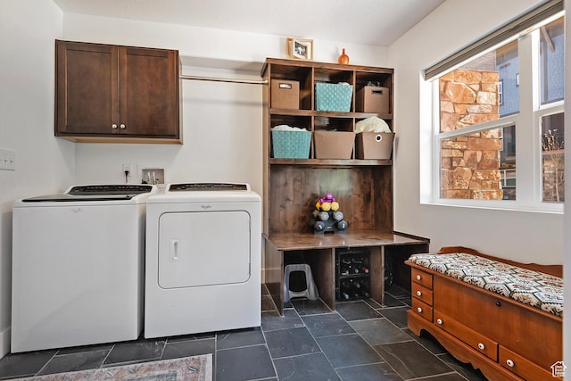 1370 Center Dr Unit 17, Kimball Junction, UT 84098 - laundry room featuring independent washer and dryer and cabinet space