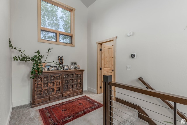 2126 Twilight Ct, Park City, UT 84060 - carpeted foyer entrance with baseboards