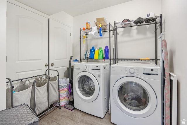 723 E 380 S, American Fork, UT 84003 - laundry room with independent washer and dryer and light wood finished floors