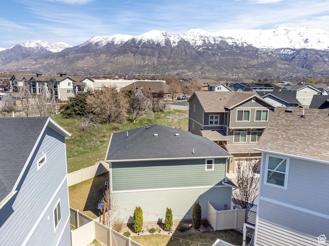 723 E 380 S, American Fork, UT 84003 - aerial view of residential area featuring a mountainous background